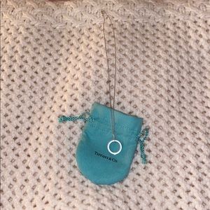 Tiffany circle necklace from 2017.